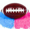 Gender Reveal Fußball mit rosa & blauem Puder – inklusive Team-Aufkleber für Jungen und Mädchen – Baby-Enthüllungsparty-Ideen, Touchdowns oder Tutus, explodierende Reveal-Ball-Dekorationen, Quarter