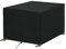 SanGlory Garden Furniture Cover Waterproof for 4 Seater Cube, Heavy Duty Oxford Fabric Patio Set, Windproof and Anti-UV (125x125x74cm)