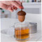 AMOYER Silicone Squirrel Acorn Shape Tea Infuser Loose Pine Nuts Tea Bag Strainer Herbal Filter Spice Diffuser