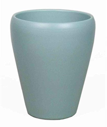 INNA-Glas Ceramic orchid pot, Ø14cm, 17cm, light turquoise, matt - Flowerpot/Orchid planter
