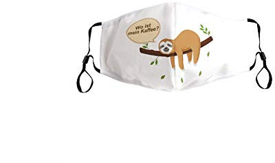 Dilara Lustige Masken - Stoffmasken waschbar aus Baumwolle