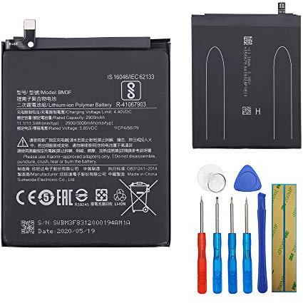E-yiiviil Batterie de rechange BM3F compatible avec Xiaomi Mi8 Explorer Edition Mi 8 Pro avec outils