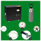 Komplett Set Zapfanlage, Bierzapfanlage AS-40, 2-leitig, Durchlaufkühler, Nasskühler - Untertheke, Green Line, Zapfkopf:Dreikant, Zapfkopf 2:5 Liter Adapter
