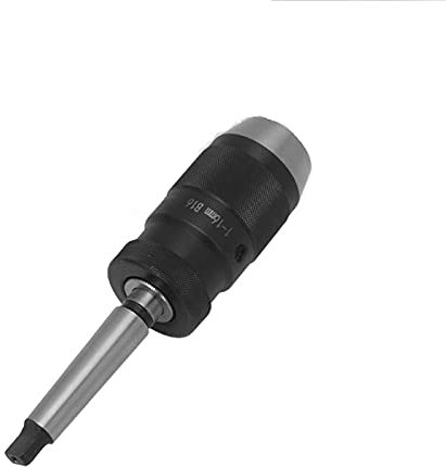 Queiting Keyless Adapter Chuck 1-16mm Drill Chuck Converter with 1/4 Hex Shank Keyless Chuck Hex Shank Self Tighten Keyless Integrated Drill Chucks for Electric Screwdriver Drill
