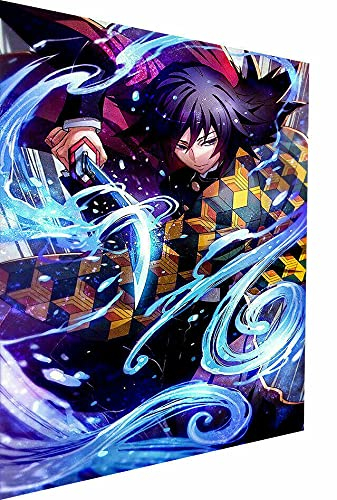Magic Canvas Art Anime Demon Slayer Leinwandbild 1- teilig Hochwertiger Kunstdruck Wandbilder – P5344, Größe: 40 x 30 cm