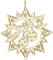 SIKORA BS-LS Traditionelle Filigrane Christbaumschmuck Holzanhänger aus nachhaltiger Herstellung - 28 Modelle wählbar, Modell:M6 Mehrzackstern Kugeln D 8.8cm