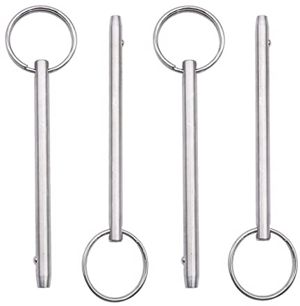 Quick-Release Pin,Detent Pin Quick Release Multipurpose,Diameter 1/4, Effective Length:3, 316 Stainless Steel for Boat Bimini Top Deck Hinge & Multiple Places