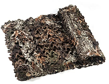 LOOGU Tarnnetz für Sichtschutz Sonnenschutz Abdeckung Verschiedene Größen und Farben Tarnung Camouflage Netz für Haus Garten Camping Jagd