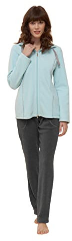 Rösch Damen Hausanzug aus Fleece 2-teilig 1884169 c11687, 42