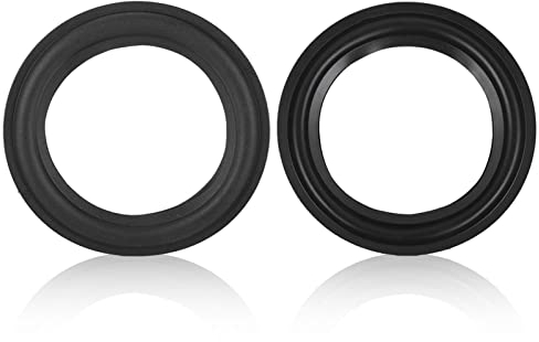 Kit di Riparazione Surround in Schiuma per Altoparlanti da 5''/4'', Sostituzione della Parte di Riparazione del Woofer del Bordo del Subwoofer per Riparazione di Altoparlanti o Fai da te(4 Inches)