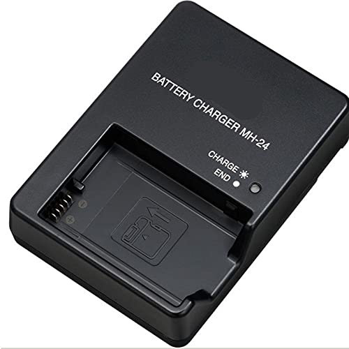 MH24 Camera Battery Charger for Nikon En-el14 P7100 P7000 D3100 D5200 D5100 D5500 D3200 D3300 D5300 P7000 P7800 Lithium Battery (UK)