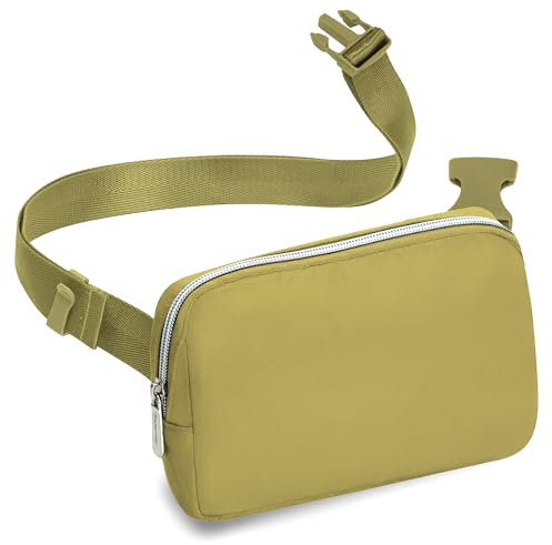 Crossbody-Gürteltasche für Damen – stilvolle Bauchtasche, funktionale und modische Hüfttaschen für Reisen, Festivals und den täglichen Gebrauch, Grün – 1 Tasche, One-Size, Bauchtasche