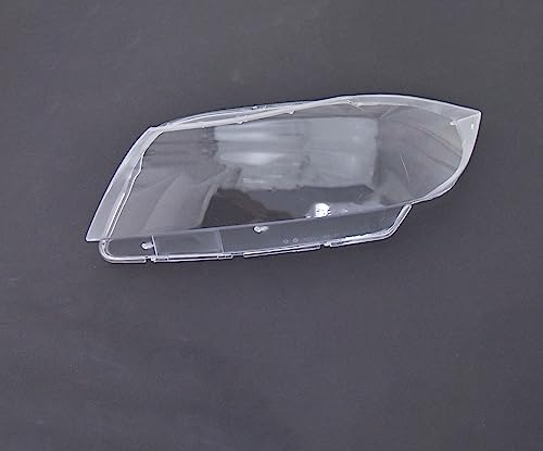 EDA PREMIUM auto Scheinwerfer glas, Streuscheibe Links Transparent passend für BMW 3 E90/E91 2009-2012 XENON