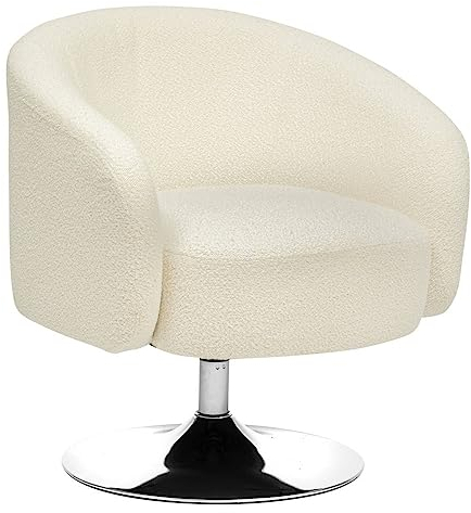 Atmosphera - Sessel Edith Bouclé - weiß - Weiß