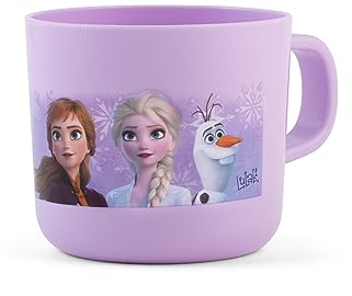 Lulabi Frozen Mug de polipropileno, lila, 24 cl