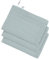 LÄSSIG Baby Musselin Waschhandschuh 3er Set/Muslin Wash Glove Set 3 pcs Powder Blue