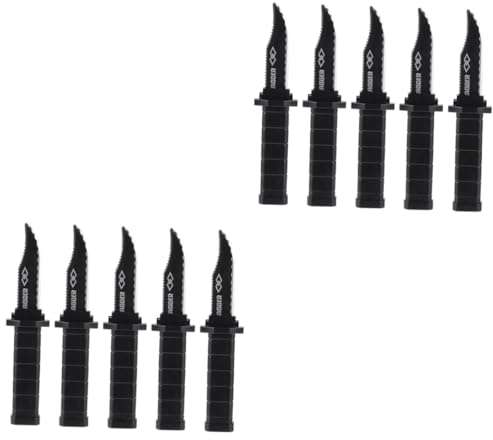 Abaodam 20 Piezas Extensible Falso Retráctil Juguete Truco De Halloween Juguete De Fiesta De Halloween Juguete De Broma Simular Cortador Accesorios Mágicos El Plastico