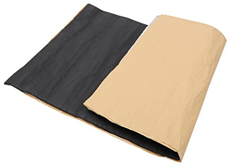Gatuida Panneaux Insonorisés Automobile 46x80cm 8mm Noir Blanc Adhésif Isolation Acoustique Du Bruit Pour Murs Portes Voiture Usage Polyvalent