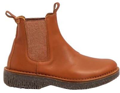El Naturalista Damen Ankle Boots Yggdrasil, Frauen Stiefeletten,flach,Stiefel,Bootee,Booties,halbstiefel,Kurzstiefel,Toffee,41 EU / 7.5 UK