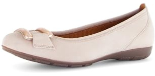 Gabor Damen Klassische Ballerinas, Frauen Flats,Ballerina-Schuhe,Ballett-Schuhe,Ballet-Flats,flach,Ausgehschuhe,Abendschuhe,Rouge,42.5 EU / 8.5 UK