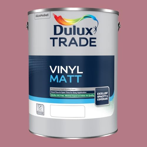 DULUX TRADE VINYL MATT RASPBERRY DIVA 5L