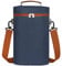 Bottle Wine Tote Bag, 2 Bottle Cooler Tote Bag, Insulated Wine Carrier, Leakproof Wine Tote, Portable Wine Carrier, Wine Carrying Case, Wine Carrier With Handle, Insulated Wine Bag, Navy Blue,