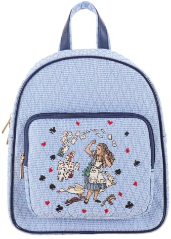 Signare Tapestry Casual Backpack Rucksack Women School Bags with Animal Design (Alice in Wonderland Nothing but Cards)