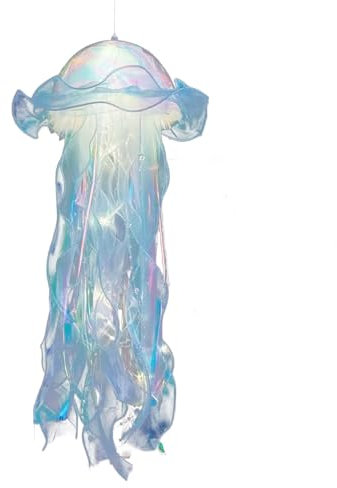 Battery Night Lights For Adults Light New Year's Eve Gadgets Year's Eve Glow Gadgets Lamp Decorations Room Decoration Table Top Daily Boys Lamps For Bedroom (Light blue, 15x55cm)