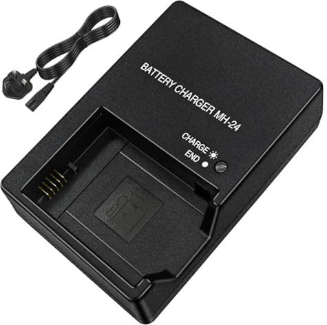 MH-24 Battery Charger for Nikon EN-EL14 - Professional Camera Charger for Nikon D3500 D5600 D3400 D5300 Coolpix P7800 DF
