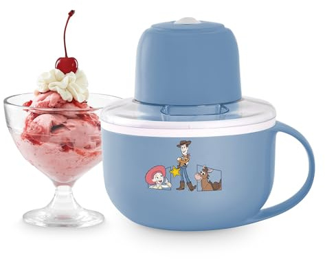 Disney | Dash Toy Story My Mug Ice Cream Maker — Electric Countertop Soft Serve Ice Cream Machine, Single Serve Half-Pint Toy Story Mug with Ingredient Chute & Recipe Guide