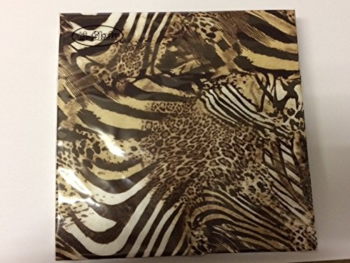20 Servietten Afrika, Be wild, 33x33cm
