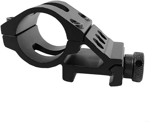 FIRECLUB 1 25mm Durchmesser Offset Ring 20mm Schiene 45 Grad Seite Picatinny Halterung für Taschenlampe/Surefire Licht