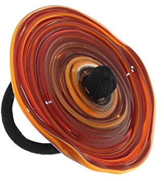 Susanna Martini Bague artisanale verre de Murano Femme Tourbillon XL Taille unique Savannah