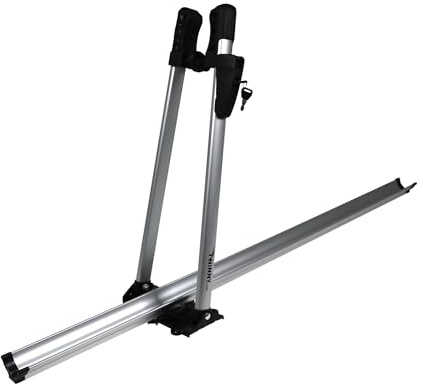 Twinny Load Portabicicletas de Techo de Aluminio para 1 Bicicleta - con Cerradura