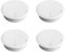 Cable Grommet Ø 80mm White Outlet Desk Tidy Insert Plastic Cable Organiser Set of 4