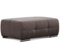 Cavadore Hocker Mistrel, Sitzhocker mit leichter Fleckentfernung dank Soft Clean, geeignet für Haushalte mit Kindern, Haustieren, 109 x 42 x 73, braun
