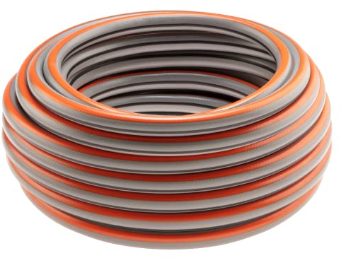 NEO TOOLS Gartenschlauch 1/2 Zoll, 20 m Länge, 4-lagiger - UV-beständig, Flexibel Schlauch, Food Safe – Trinkwasserschlauch - Wasserschlauch aus Erst-PVC mit Anti-Algen-Innenausstattung - Optima Serie
