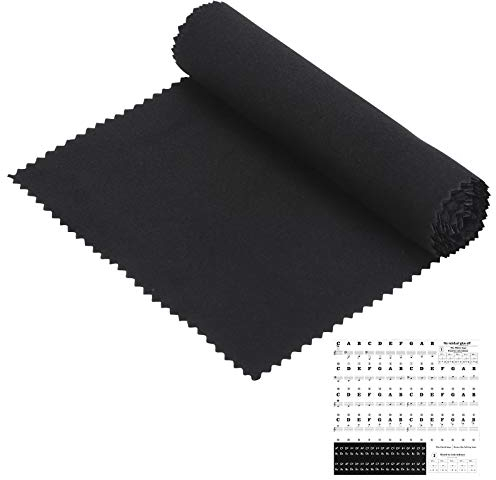 BELIOF Funda para teclado de piano Funda para teclado de órgano eléctrico de 76/88 teclas protege el paño antipolvo para teclados de piano