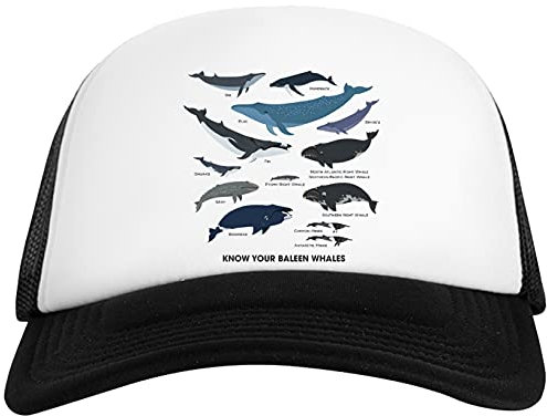 Rundi Know Your Baleen Whales Kappe Unisex Baseball Ball Cap