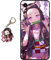 Hülle für iPhone XR Anime Handyhülle [Mit Schlüsselbund] Cartoons Silikon Sanft Bumper Case Hülle für iPhone XR