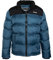 Schott NYC Mixte Utah DOUDOUNE EMPIECEMENT EPAULE SCHOTT, STEEL BLUE, S EU