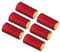 PATIKIL 30mm/1.18 PVC Heat Shrink Wine Bottle Caps, 50Pack Bottle Sleeves Top Cover Film Wrap, Dark Red