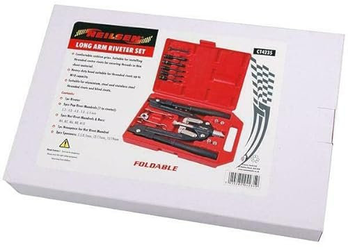 Neilsen, Long Arm Heavy Duty Riveter, Pop Blind Rivets 3.2-6.4mm (Genuine Neilsen CT4235)
