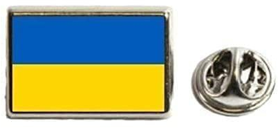 Flagge der Ukraine Brosche, Ukraine Anstecknadel, blau und gelb Ukraine der Anstecker, National Flagge ukrainische Pin Pack 3
