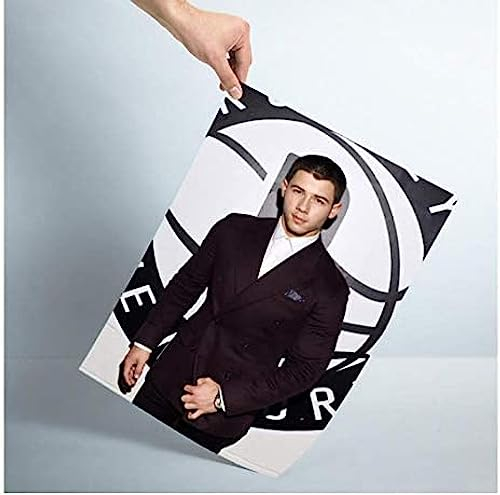 BOBSLA Poster Nick Jonas Filmschauspieler-Poster, Porträtbilder, Poster Und Drucke, Wandkunst, Leinwandgemälde, Heimdekoration 50X70Cm Kein Rahmen