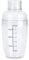 Shaker per cocktail con bilancia, shaker per cocktail in resina di plastica, shaker per caffè, trasparente, per casa, bar, latte, tè, feste, caffetterie, ristoranti (350 ml)