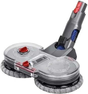 Lipski Tête de Brosse électrique Humide et sèche, Compatible avec Dyson V10Slim/V12, tête électrique Mince/numérique avec Section de réservoir d'eau