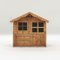 WALTONS | Poppy Playhouse 5ft x 5ft | Children's Wooden Outdoor Playhouse | Garden Wendy House | Outdoor Toys | 5ft x 5ft | EN71 Certified | (Poppy Playhouse)