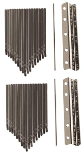 ifundom 2sätze Kalimba Tasten Noten Hochflexible Und Klare Klangqualität Ersatzteile Für Daumenklavier Zubehör Für Musikliebhaber Und -projekte