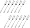 Forks Set of 12 - Stainless Steel Cake Forks, 17cm Metal Kitchen Cutlery Forks, Premium Fork Set, Elegant Dessert Set - Ideal for Dining and Special Occasions